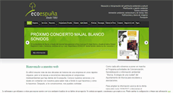 Desktop Screenshot of ecoespuna.com