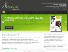 Tablet Screenshot of ecoespuna.com